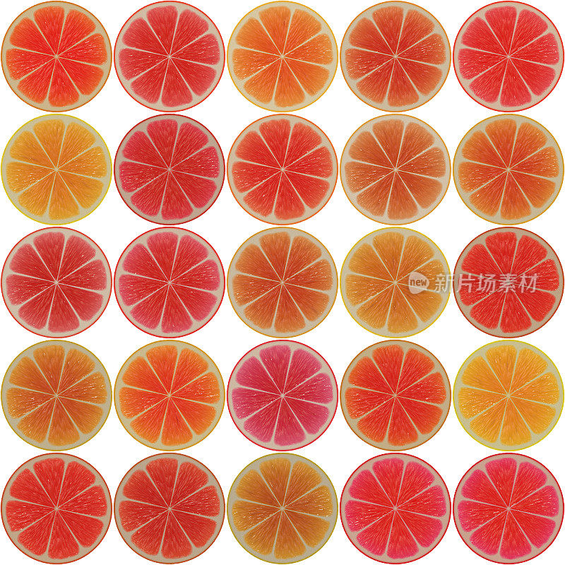 柑橘和地中海水果片- 09血橙